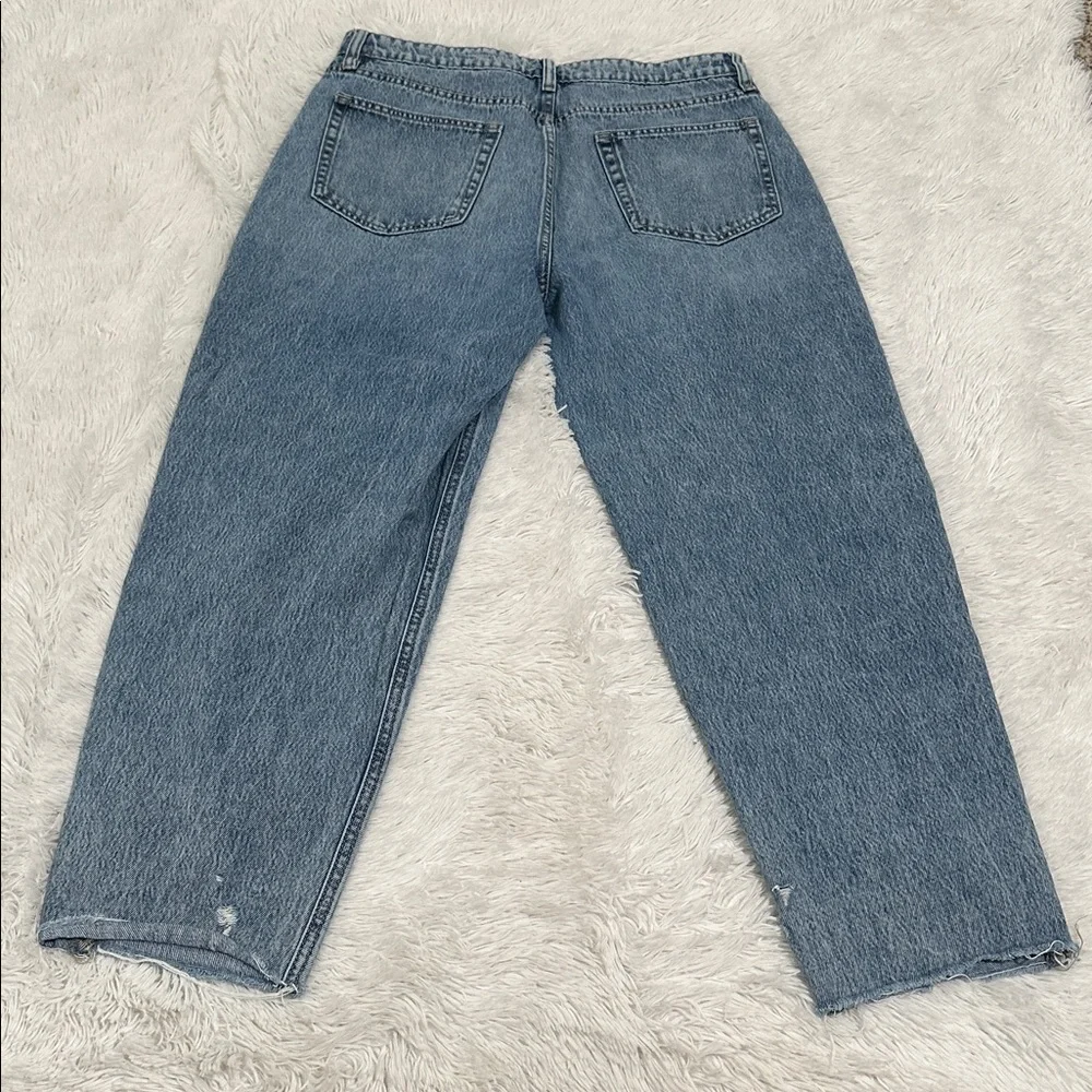⭐️ Bohme Wide Leg  High Rise Cropped Jeans - Picture 2 of 4
